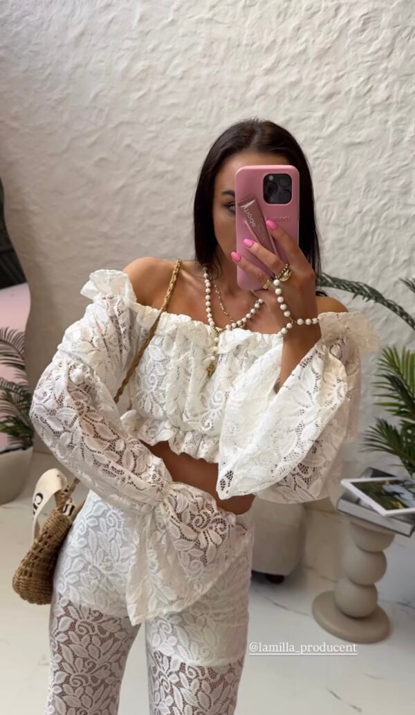 Latina Lace Blouse - Image 2