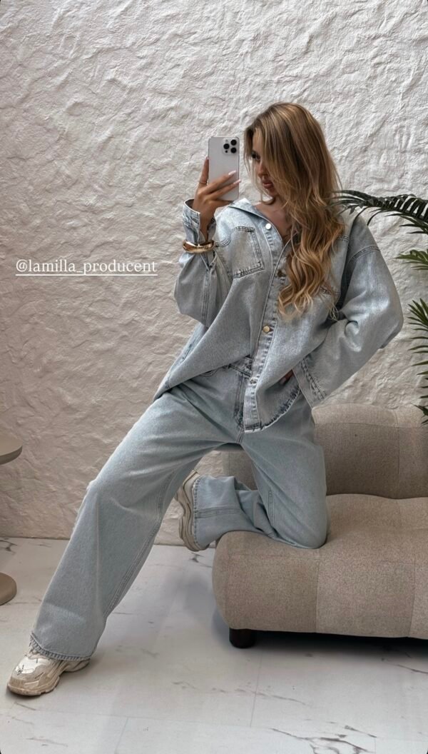 Denim Lamilla Shirt - Image 5