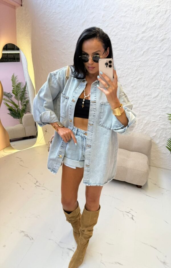 Denim Lamilla Shirt - Image 4