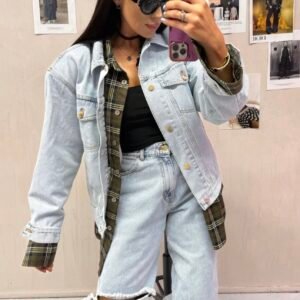 Denim Bomber Jacket