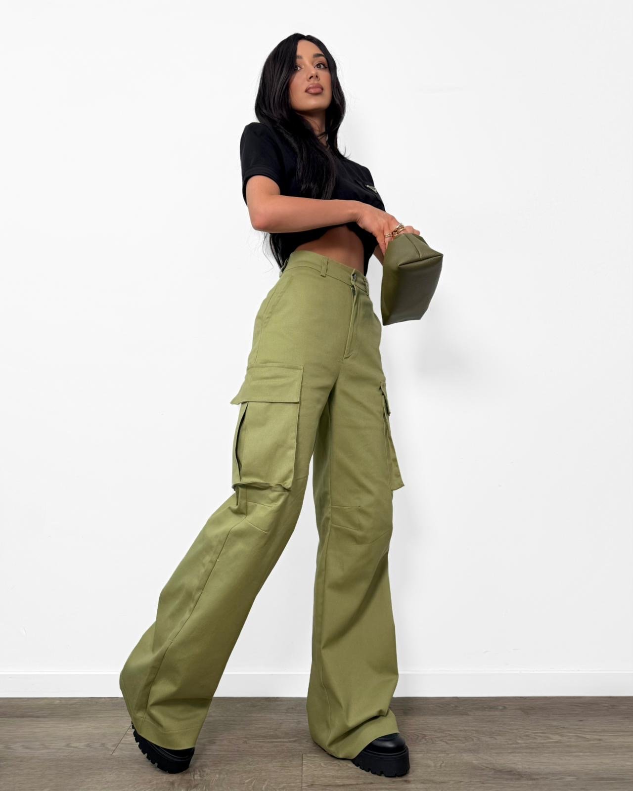 Military Lamilla Trousers - Image 3