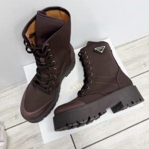 Chocolate Military Shoes