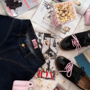 Colorful Lace-Up Shoes by Lamilla