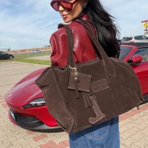 Lamilla genuine suede leather bag